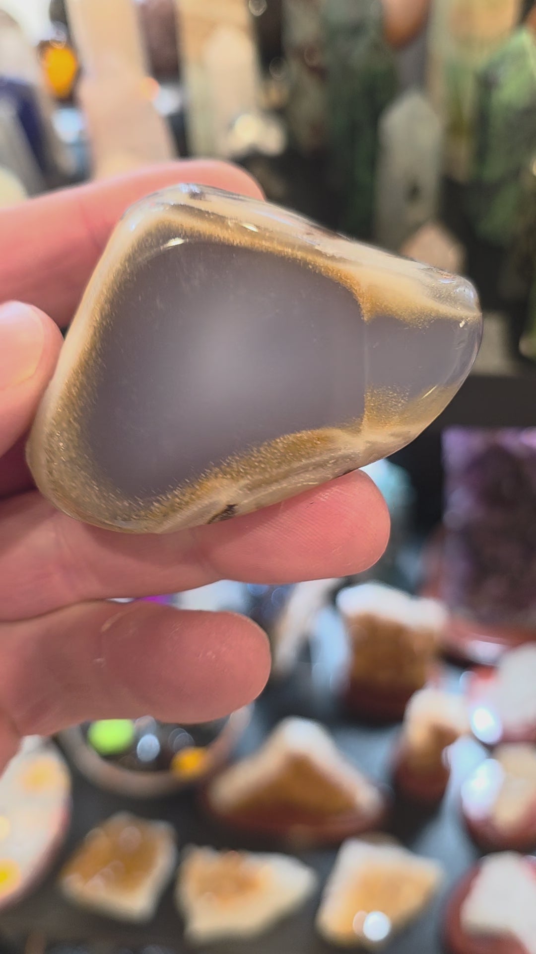 Blue Chalcedony Quartz Free Form