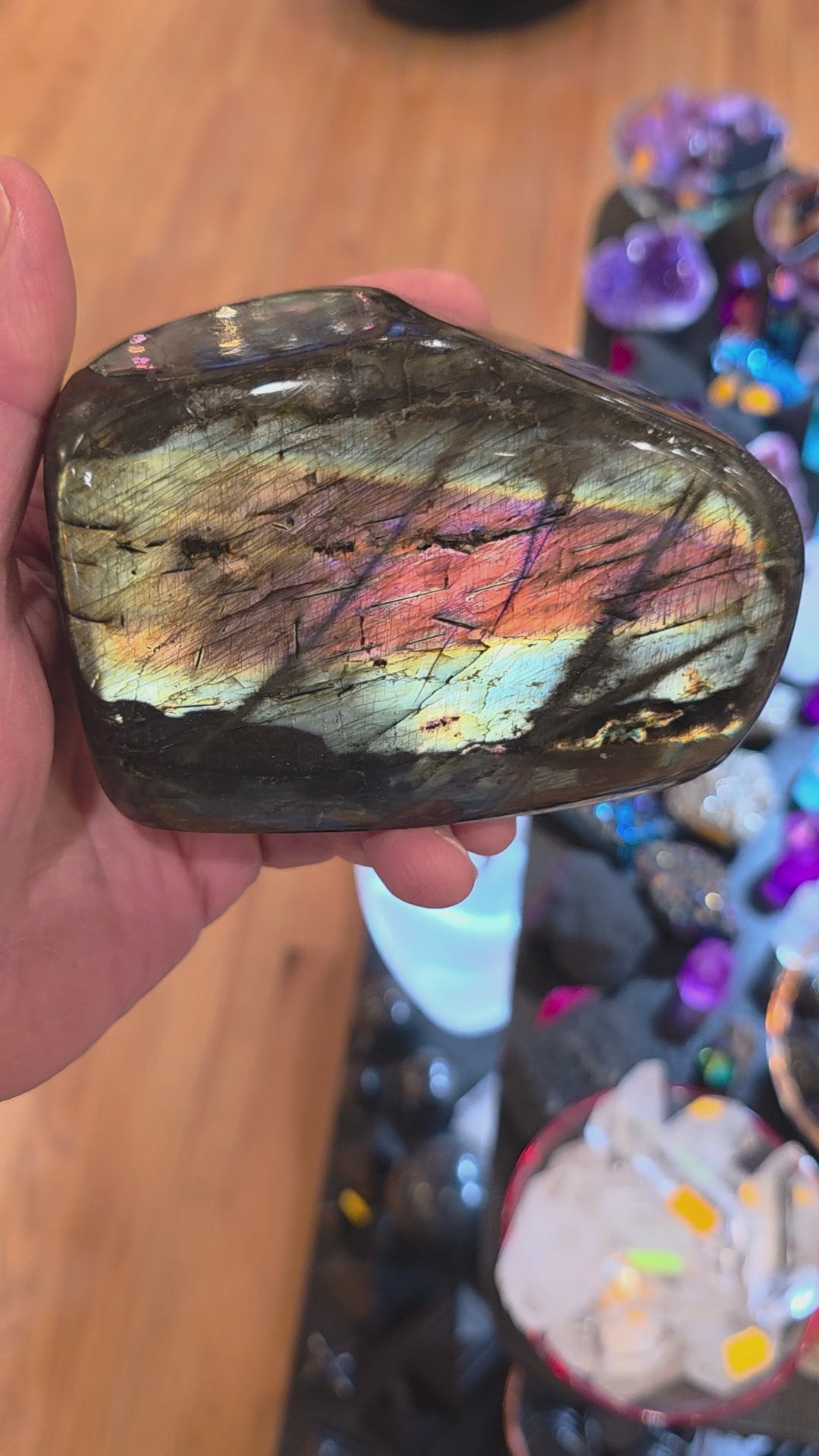 Rainbow Labradorite Free Form