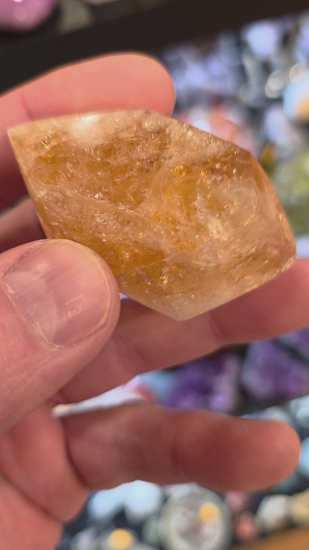 Faceted Citrine Quartz