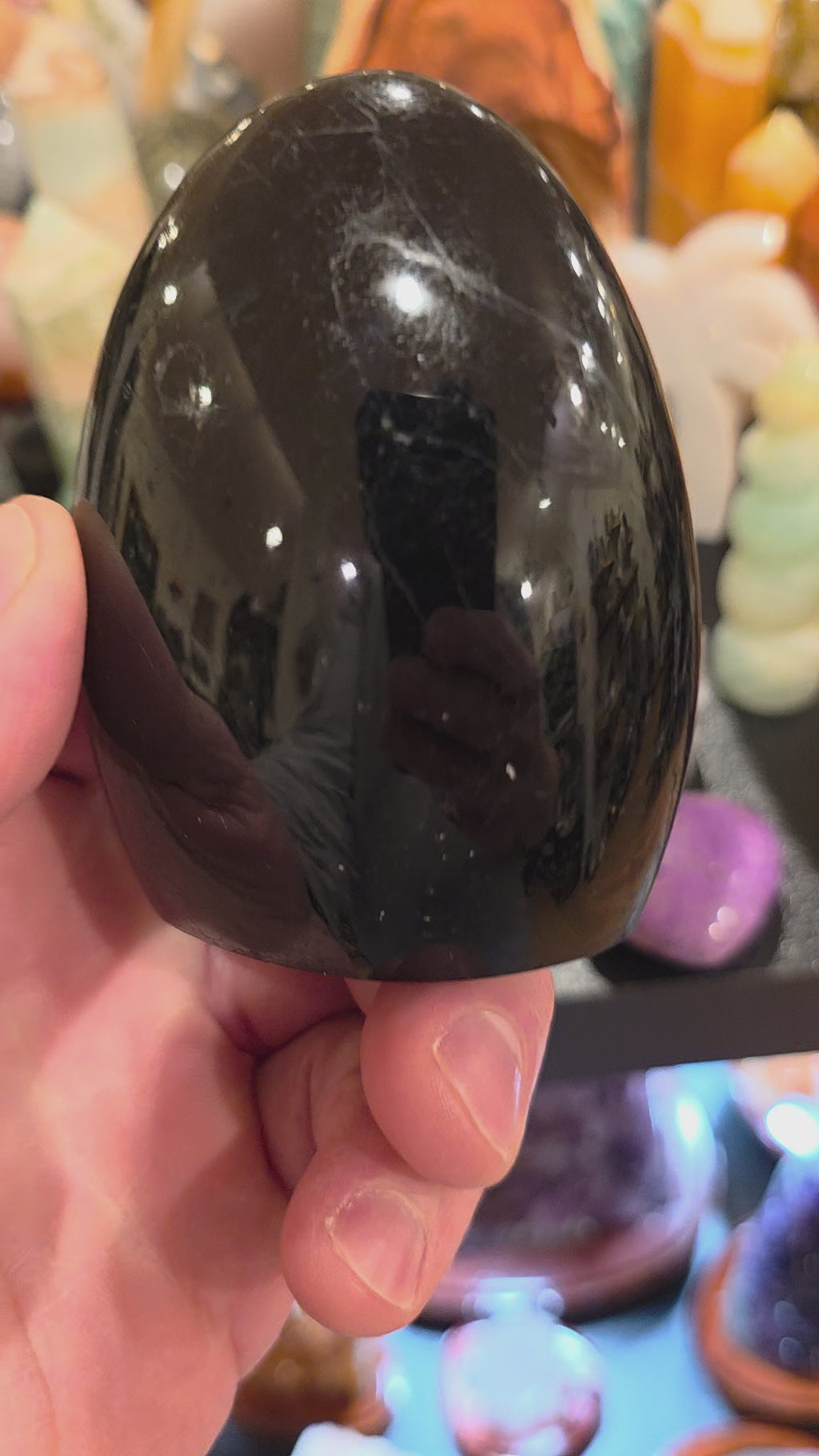 Black Tourmaline Free Form