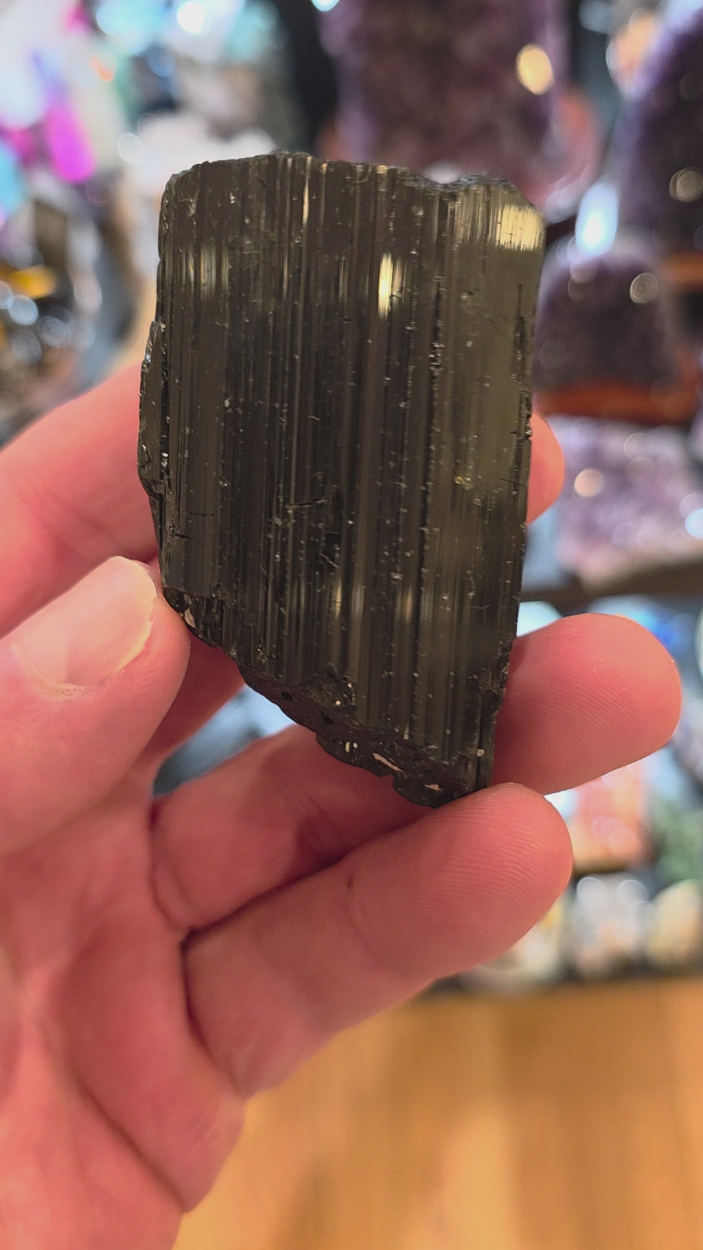 Black Tourmaline Terminated