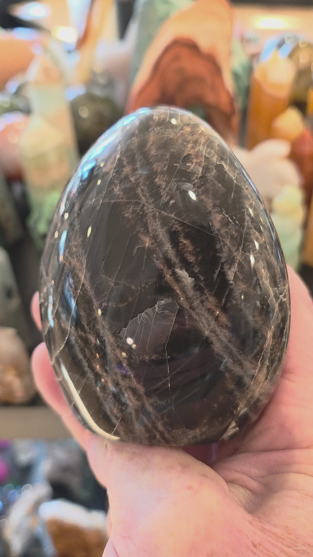 Black Moonstone Free Form